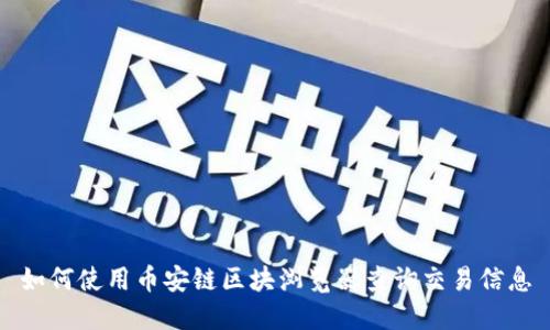 如何使用币安链区块浏览器查询交易信息