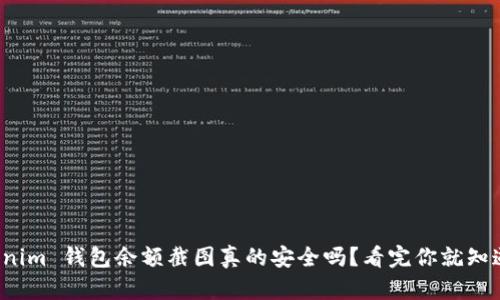 Tokenim 钱包余额截图真的安全吗？看完你就知道了！