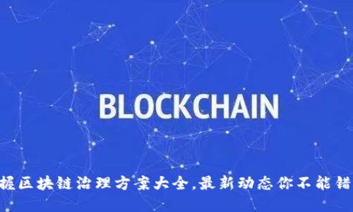 掌握区块链治理方案大全，最新动态你不能错过！