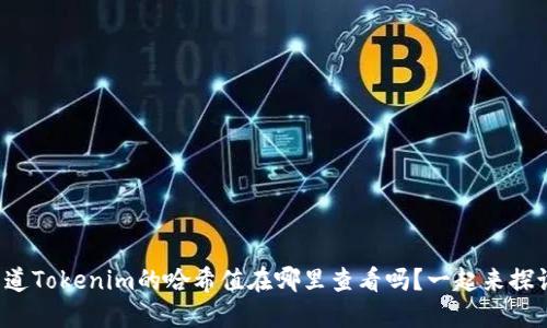 你知道Tokenim的哈希值在哪里查看吗？一起来探讨吧！