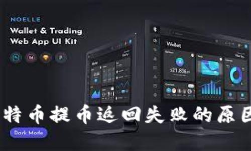  : 区块链比特币提币返回失败的原因及解决方案