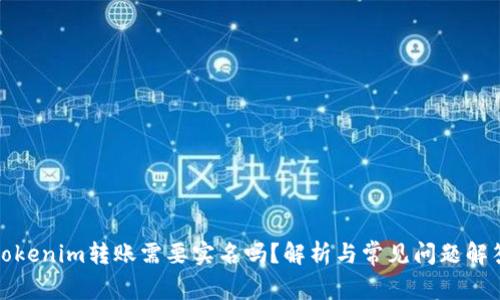 tokenim转账需要实名吗？解析与常见问题解答
